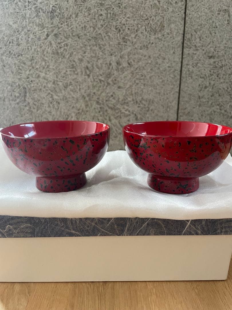 津軽塗　お椀　天然木