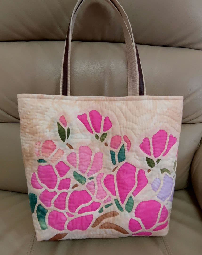 マグノリア・ハンドメイド・ハワイアンキルトバッグ