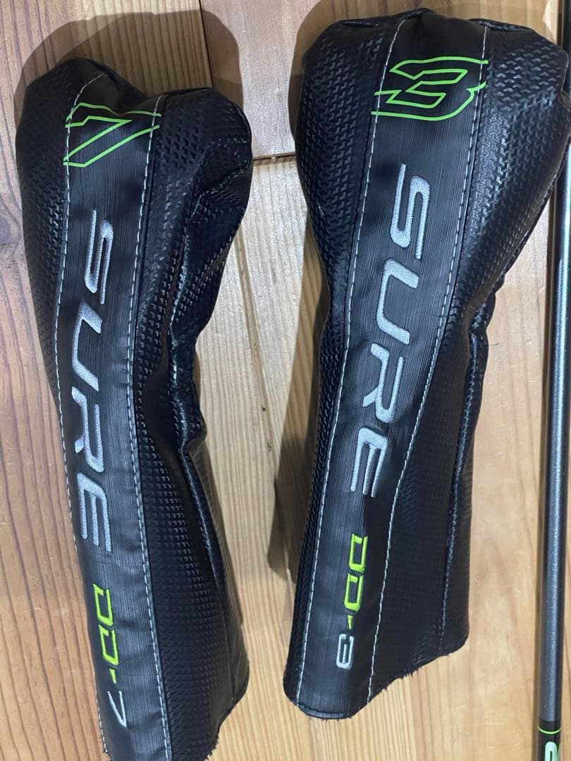 24h内発送【名器】ミズノ SURE DD 3W15°,7W21°セット