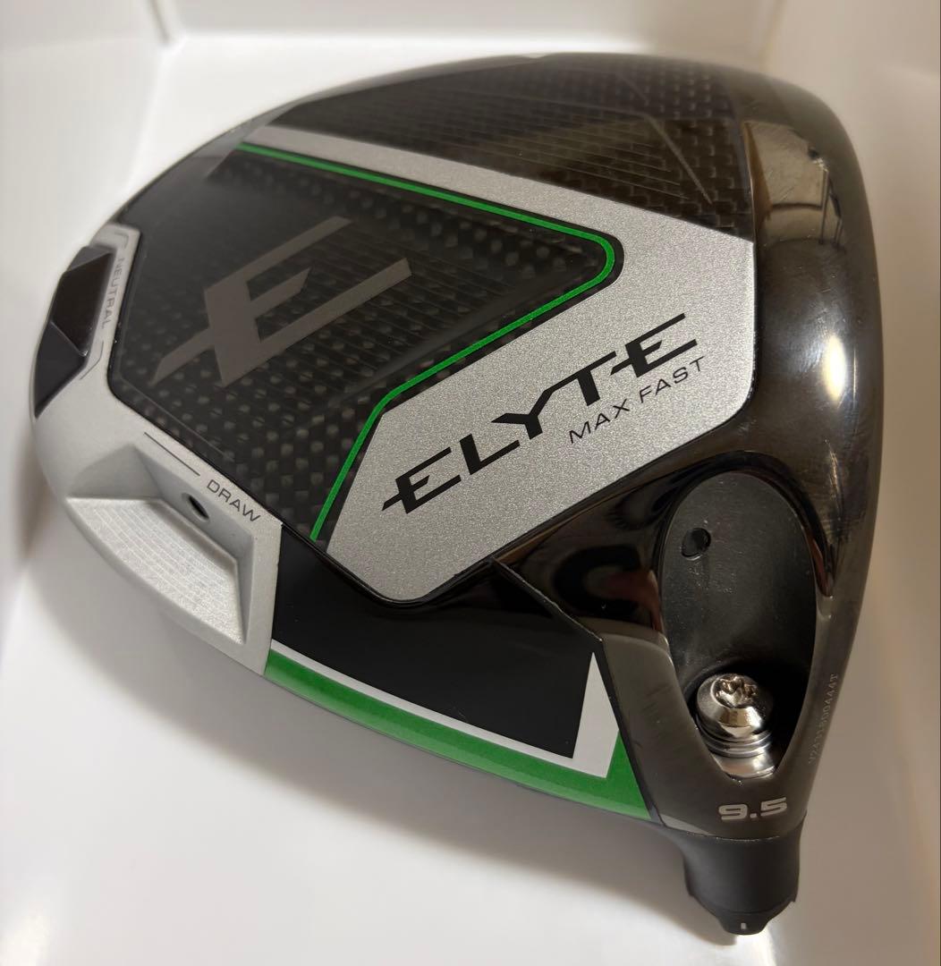 ★中古美品★Callaway ELYTE MAX FAST 9.5【ヘッドのみ】