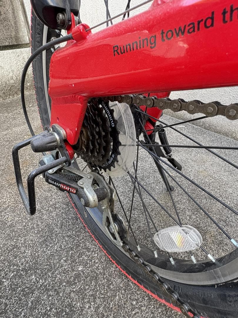 自転車（UGO 片山右京モデル　折りたたみ自転車）