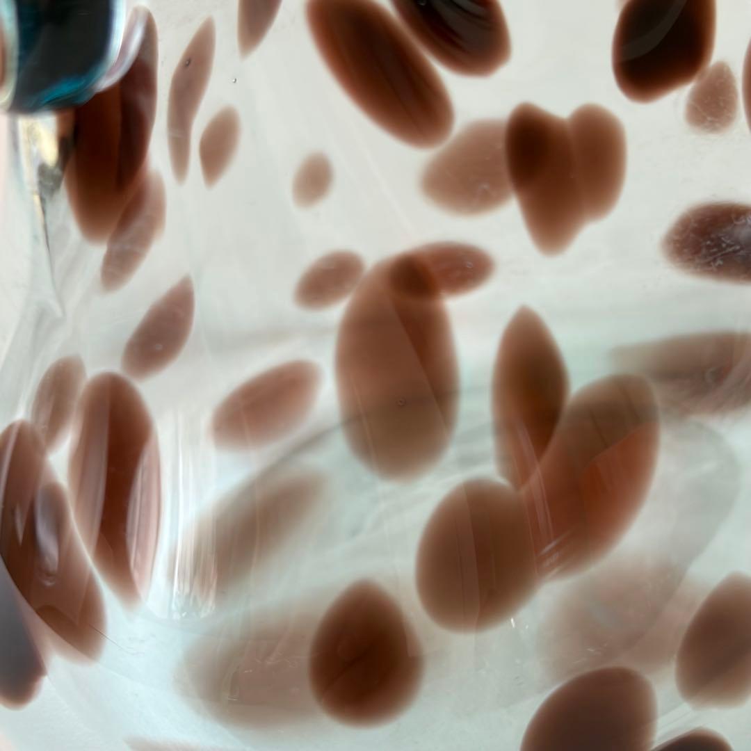 【Sghr スガハラガラス】サック＊サイレントムーン・手作りガラス製花瓶（美品）