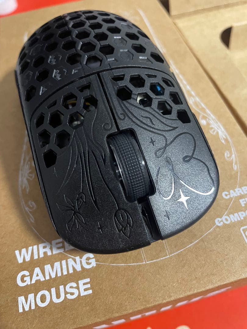 マウス・トラックボール Unius black lotus