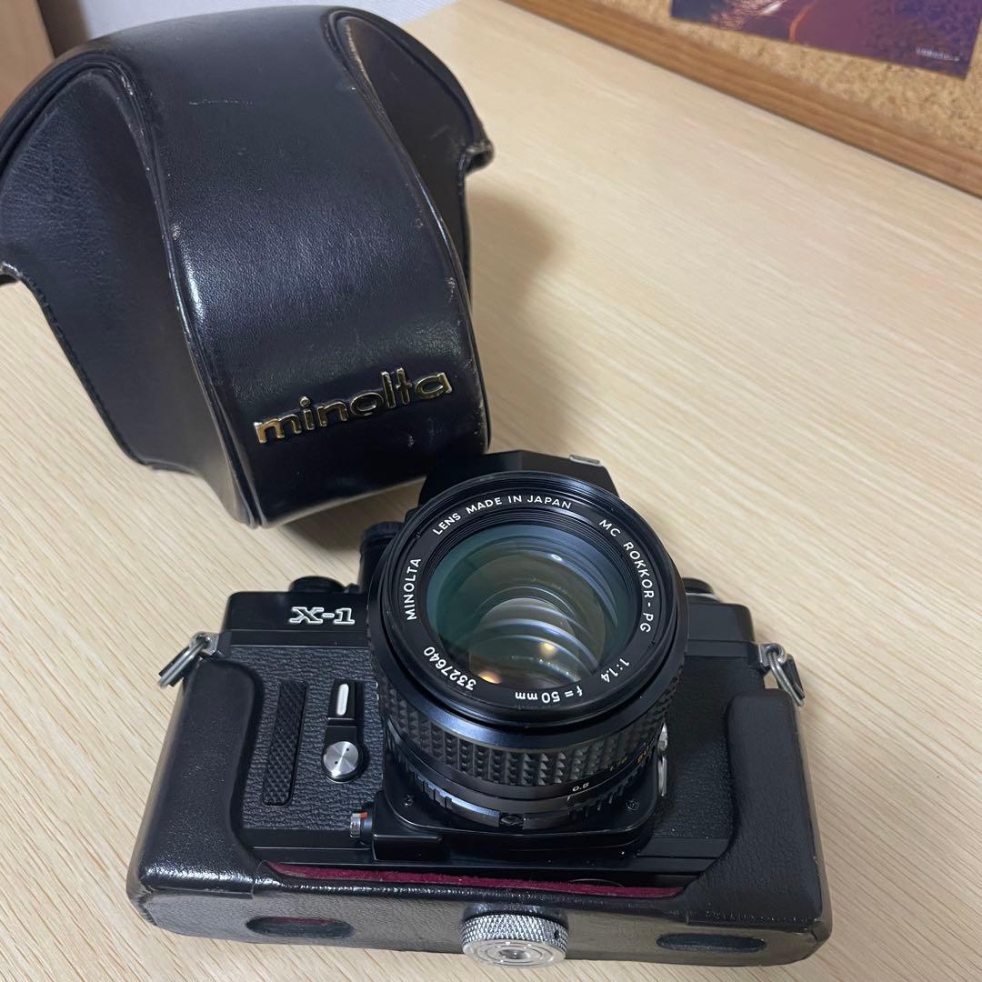 Minolta X-1 一眼レフカメラ 50mm f1.4