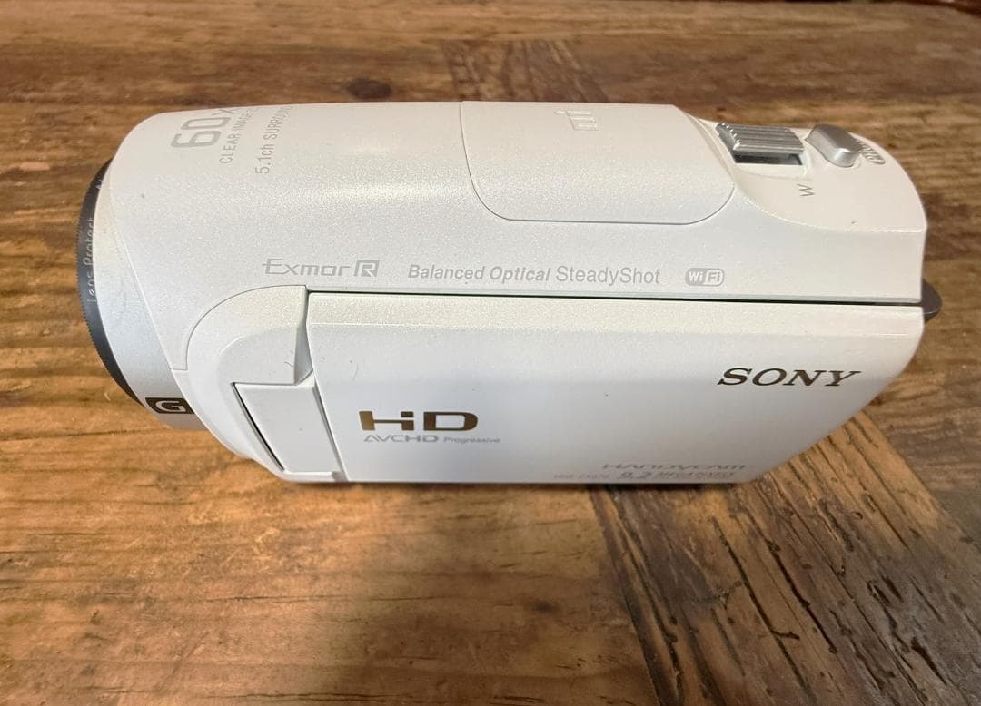 SONY HANDYCAM HDR-CX670 ホワイト 2015年製