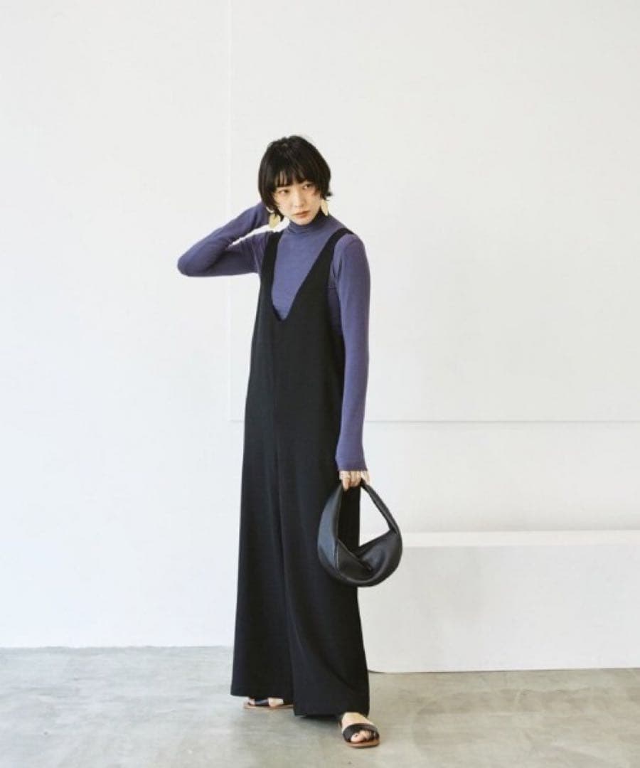 todayful レザーラップバッグ　ブラック