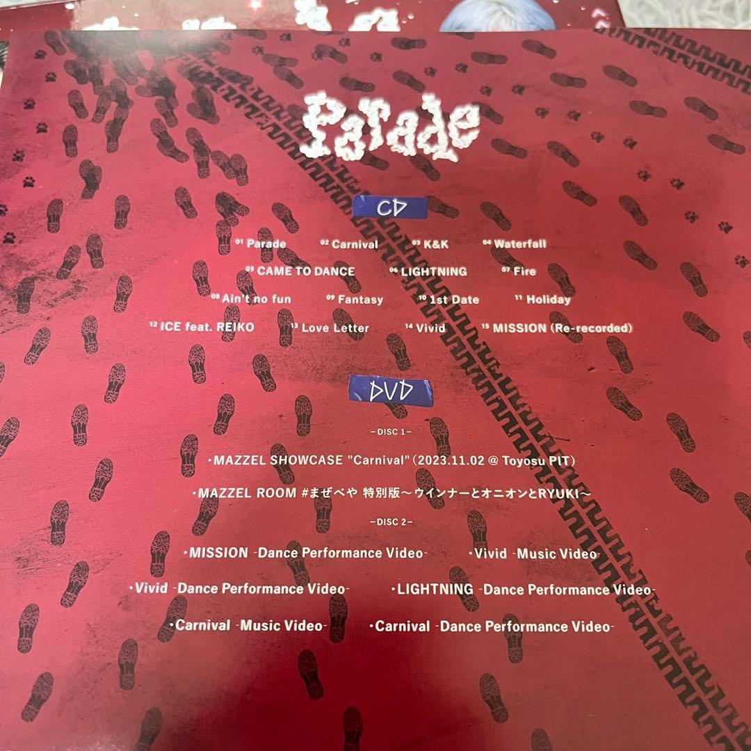 MAZZEL 1st Album Parade MUZEUM盤 ファンクラブ限定