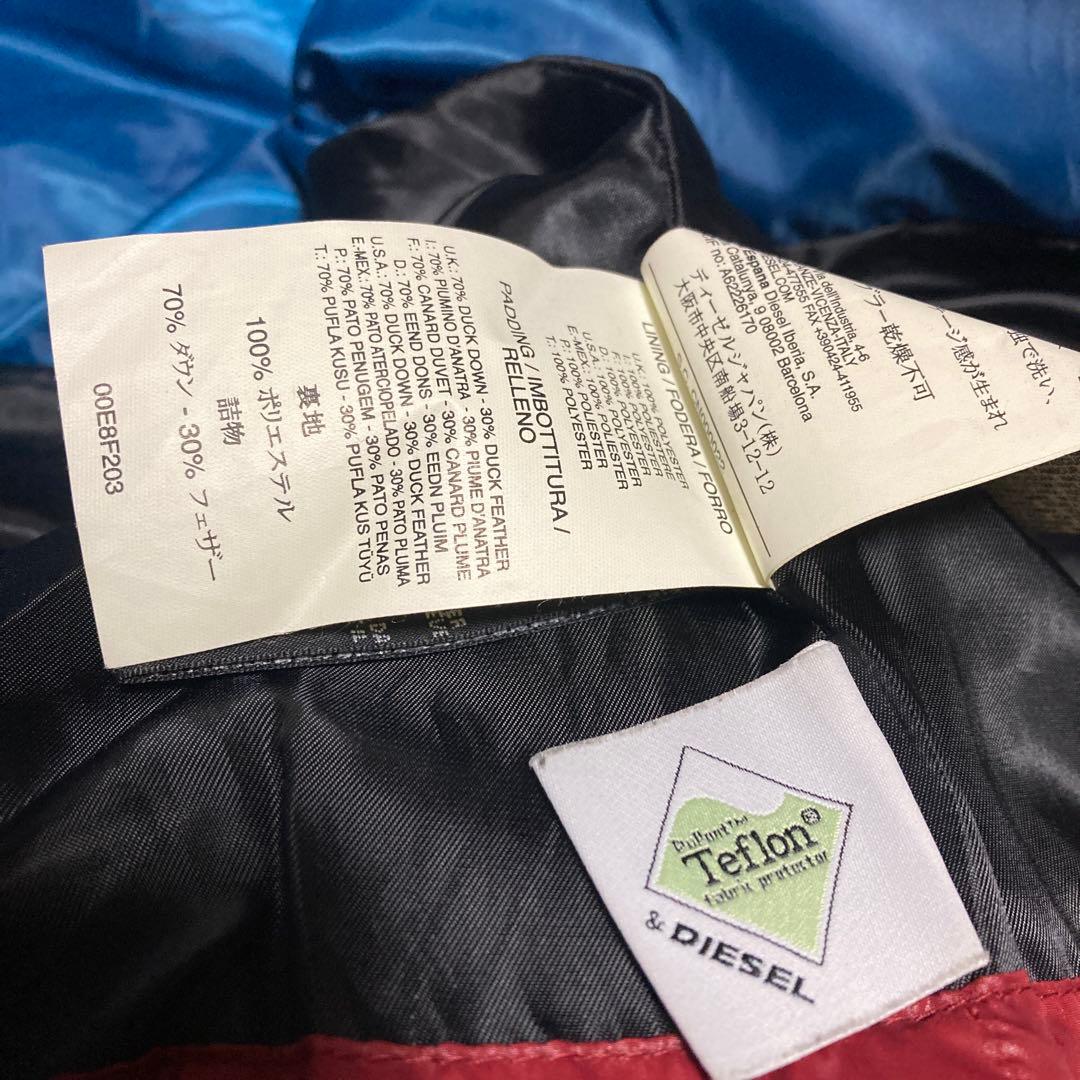 ロ*店様 DIESEL超〜イケてる‼️ダウンベスト　¥11888→現