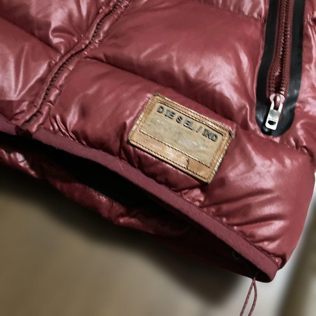 ロ*店様 DIESEL超〜イケてる‼️ダウンベスト　¥11888→現
