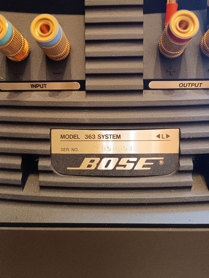 Bose スピーカー ブラウン