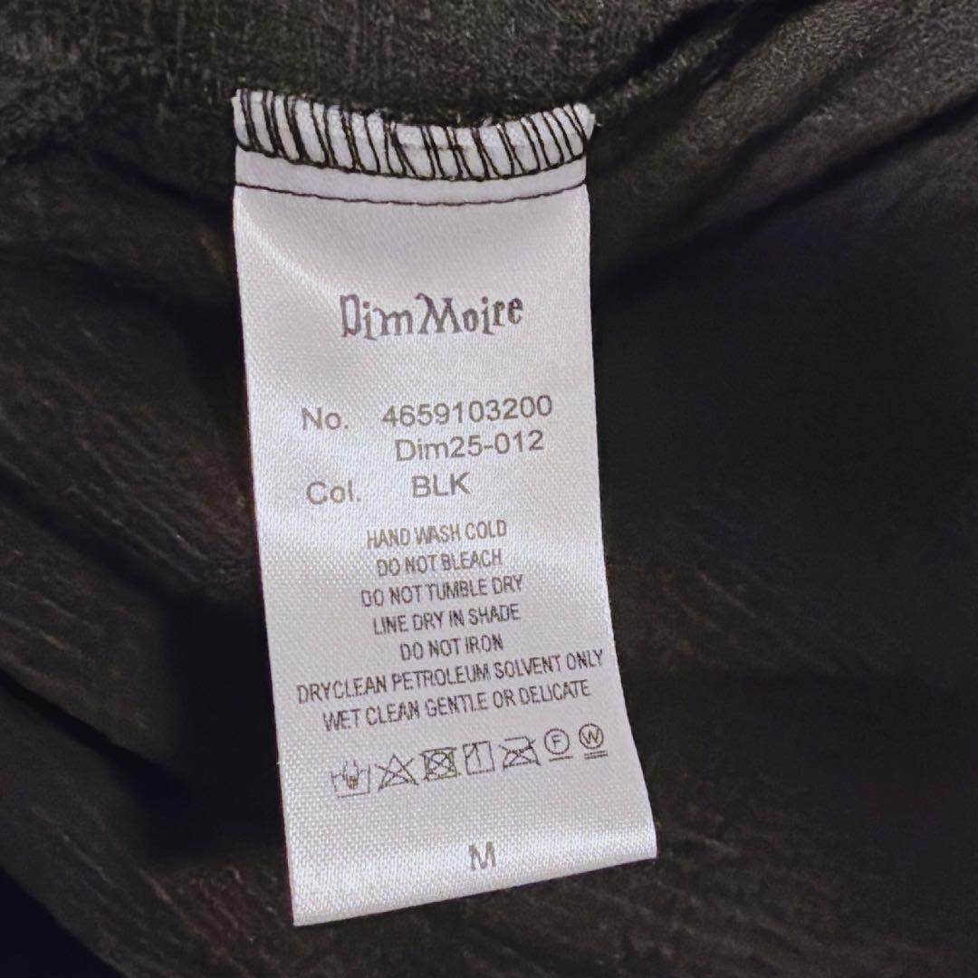 DimMoire おすましレース襟トップス　黒　Mサイズ