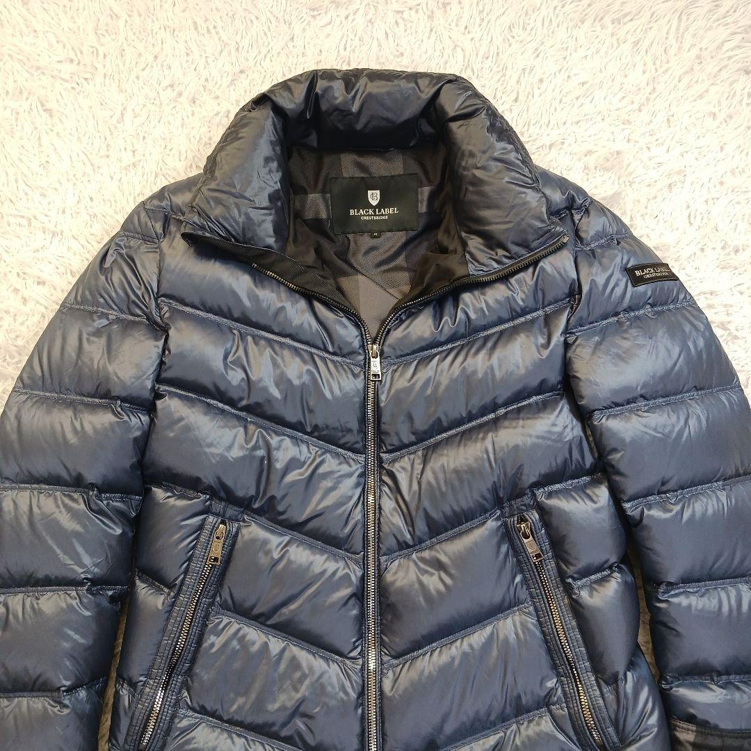 ✨23AW✨ブラックレーベル　ダウンジャケット　ネイビー　サイズ M