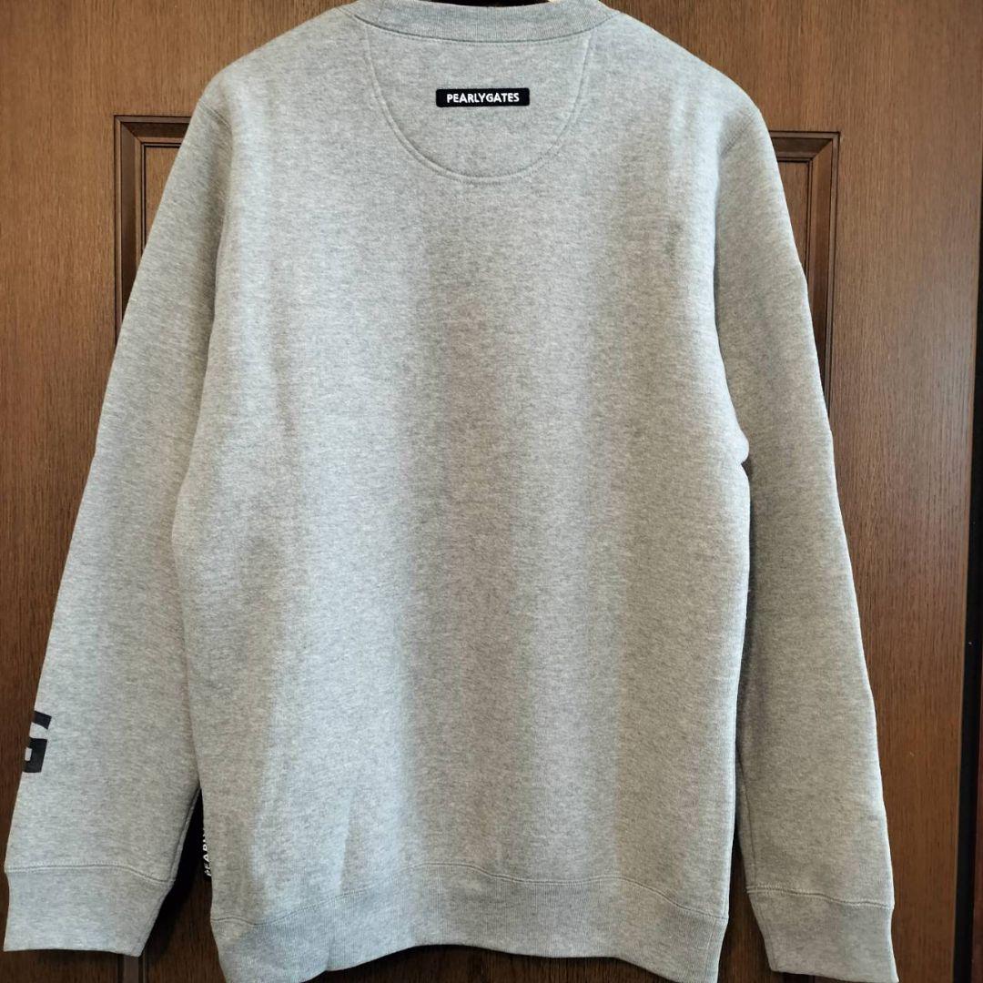 【新品】日本製 パーリーゲイツ ミッキー スウェット グレー サイズ6 裏起毛