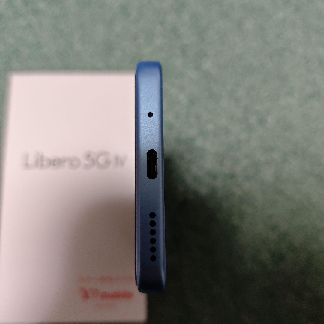 中古ZTE Libero 5G IV A302ZT ブルー