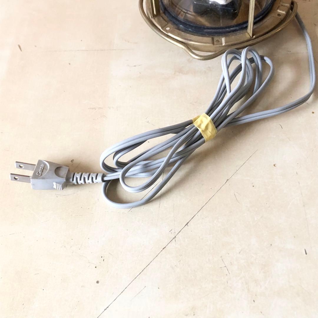 未使用 アンティーク 日本船燈 マリンランプ 電気ランタン 2