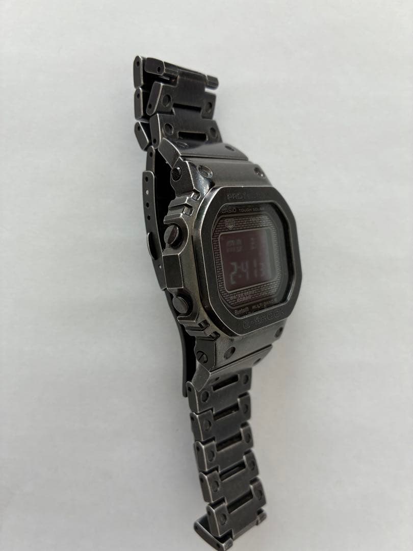 G-SHOCKフルメタルスクエアGMW-B5000 エイジド加工モデル