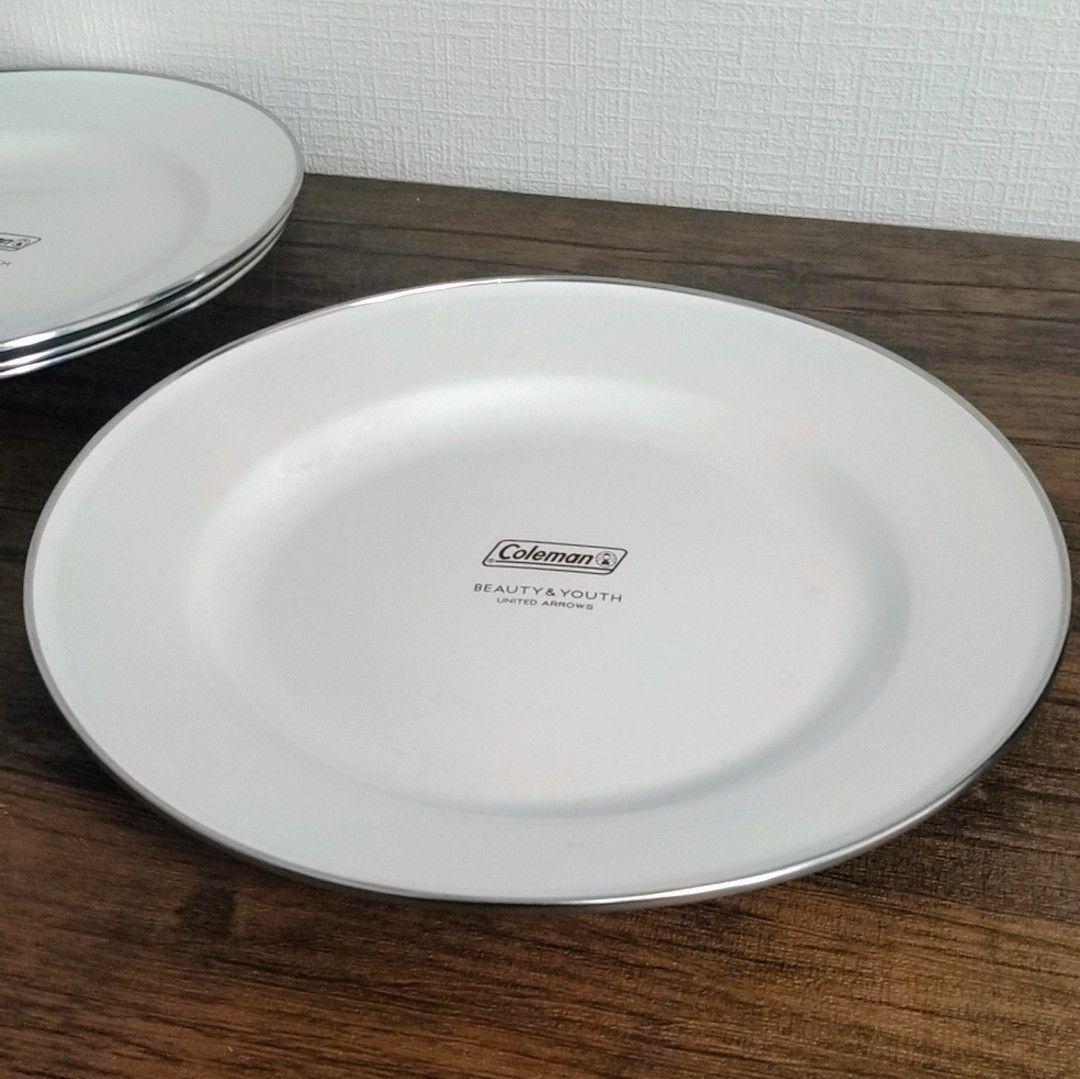 Coleman UNITED ARROWS 別注 エナメルディッシュ＆カトラリー