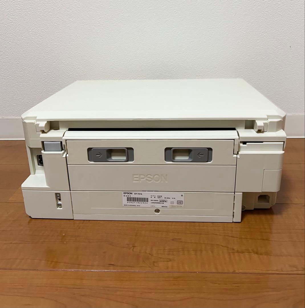 EPSON EP-707A インクジェットプリンター Wi-Fi接続