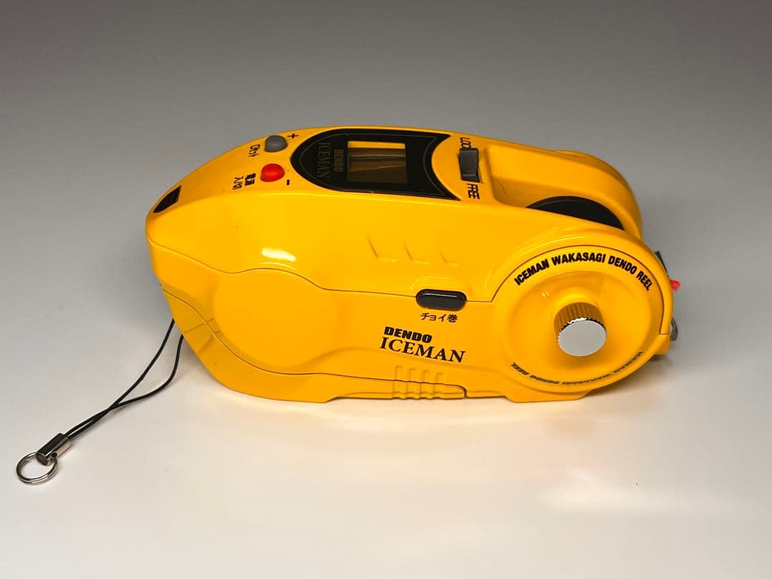 ICEMAN 電動リール イエロー シマノワカサギマチック　SHS01