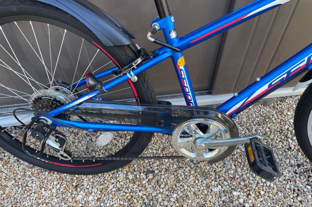 【直接引き渡し】24インチ　子供用自転車　ASAHIシマノ６段変速ギア