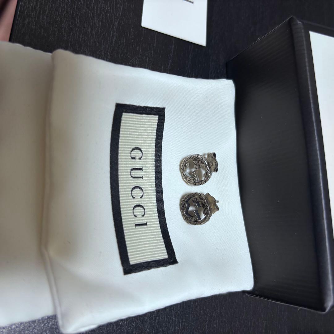 GUCCI ピアス グッチ メンズピアス シルバーピアス