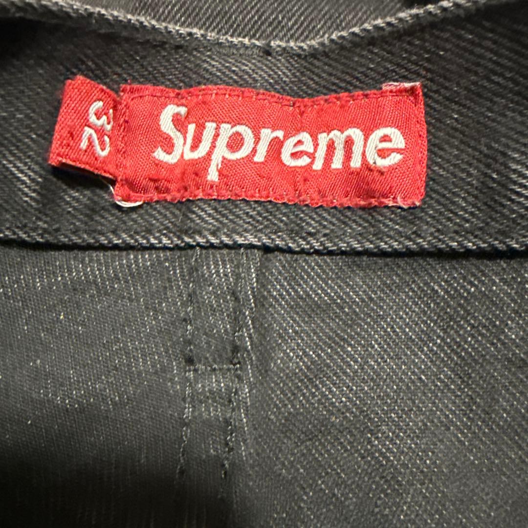 Supreme ブラックデニムパンツ 32