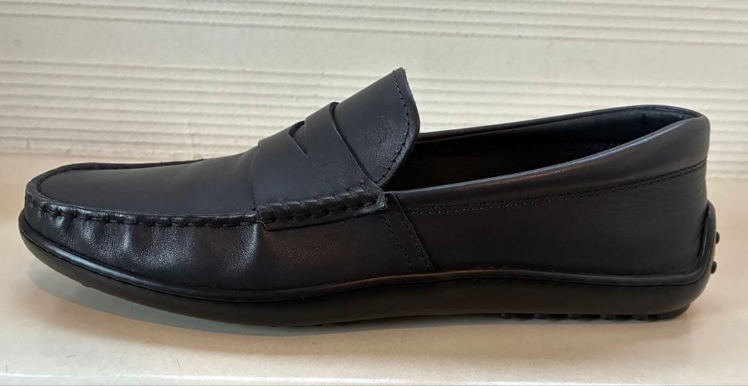 美品 TOD’S トッズ ローファー メンズ ブラック8 1/2