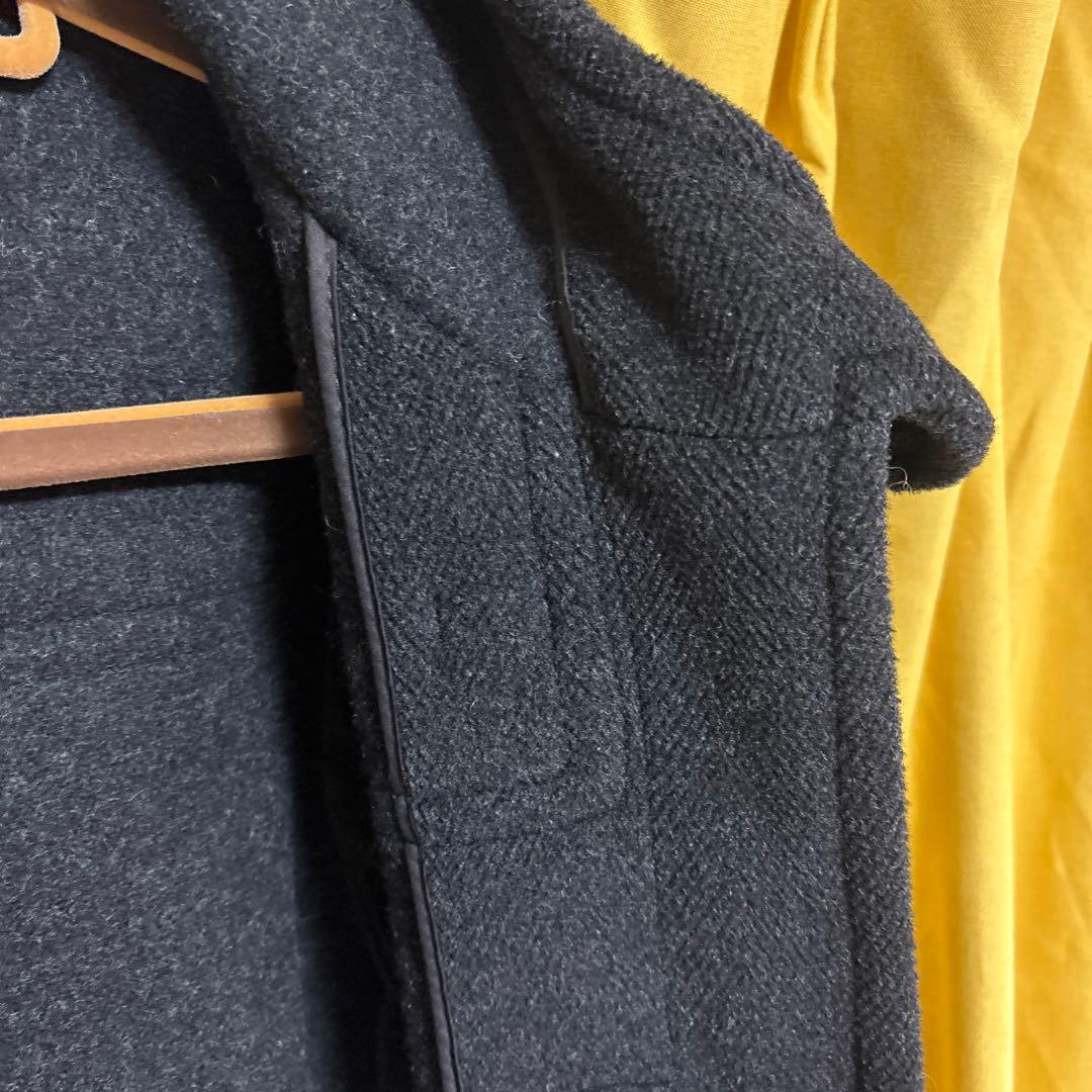 超極上品　インバーティア ロングダッフルコート メンズ チャコール 36=S