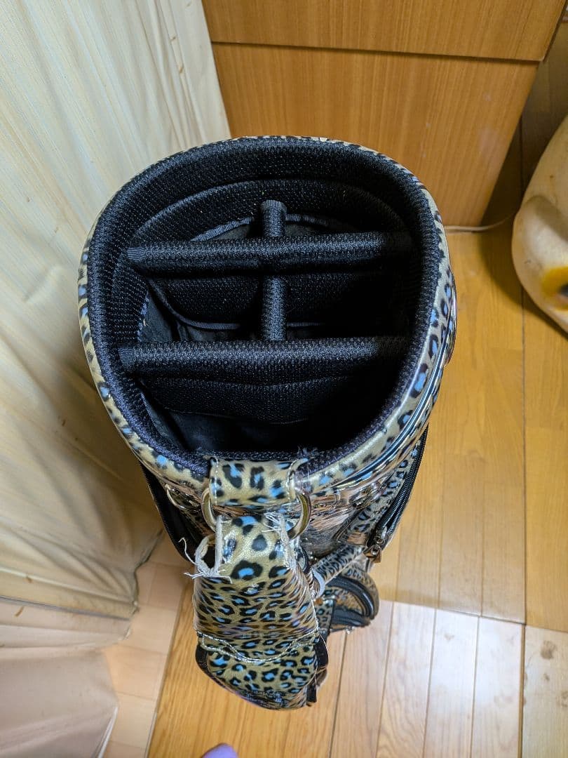 レオパード柄 キャディバッグ