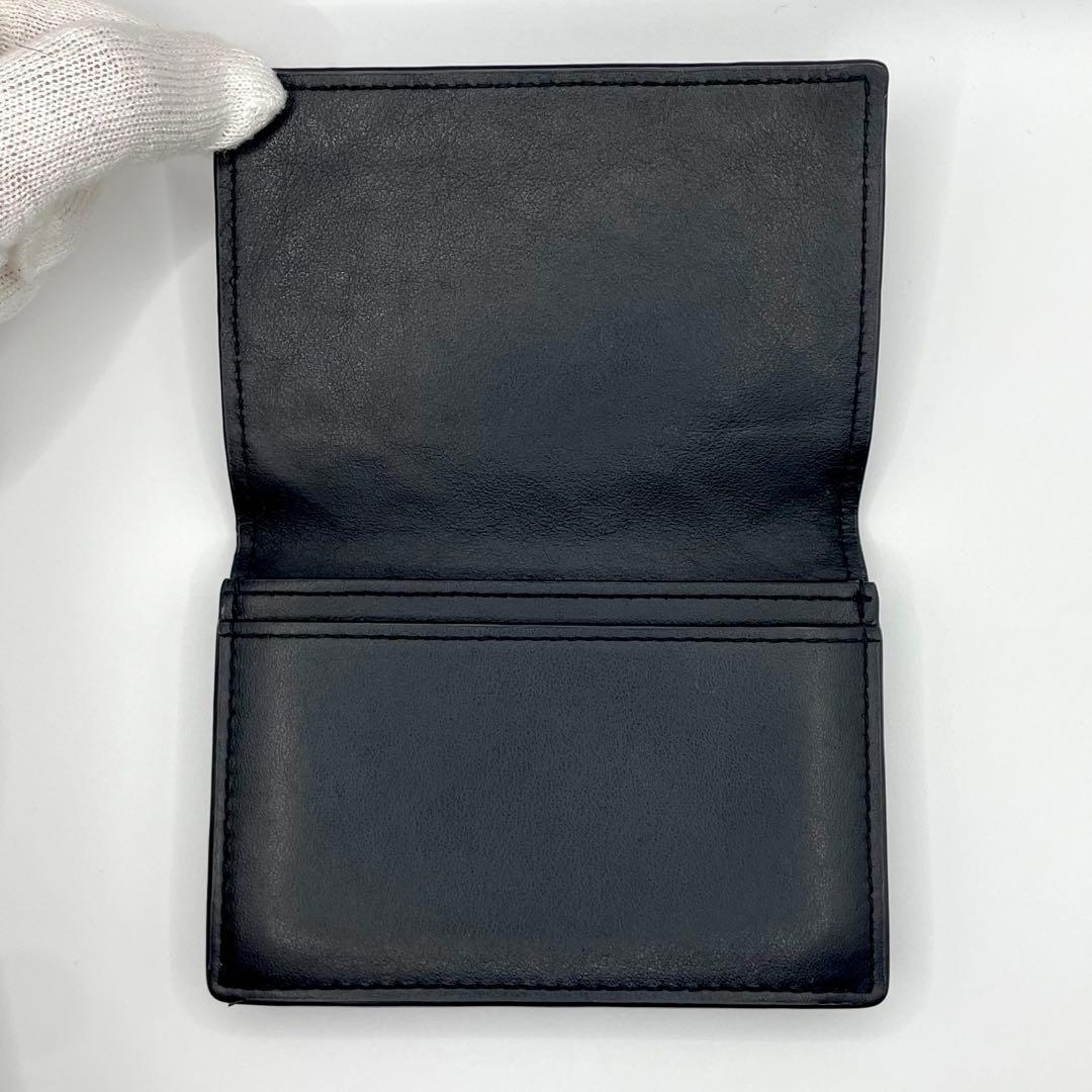 オジサン　良品◇ボッテガヴェネタ イントレチャート カードケース 名刺入れ