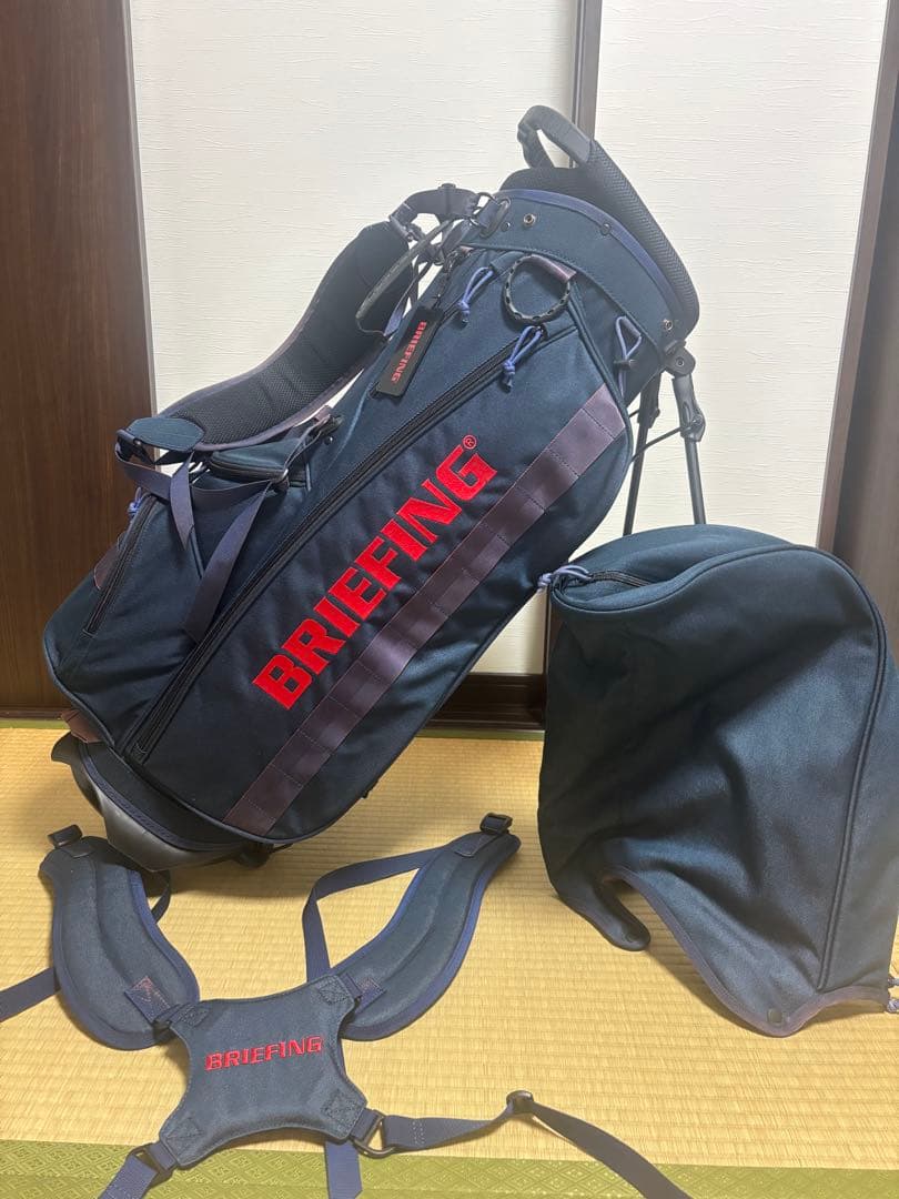 ブリーフィング　ビームス　キャディバッグ CR-4 キャディバッグ　ゴルフバッグ