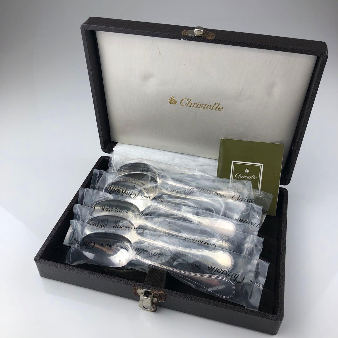 Christofle パール　スプーン 6本セット