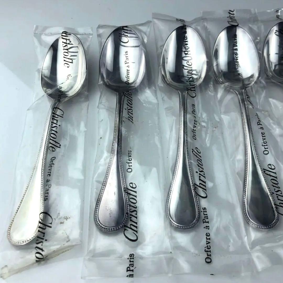 Christofle パール　スプーン 6本セット