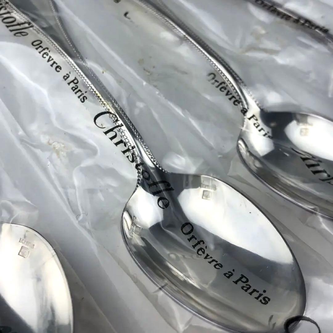 Christofle パール　スプーン 6本セット