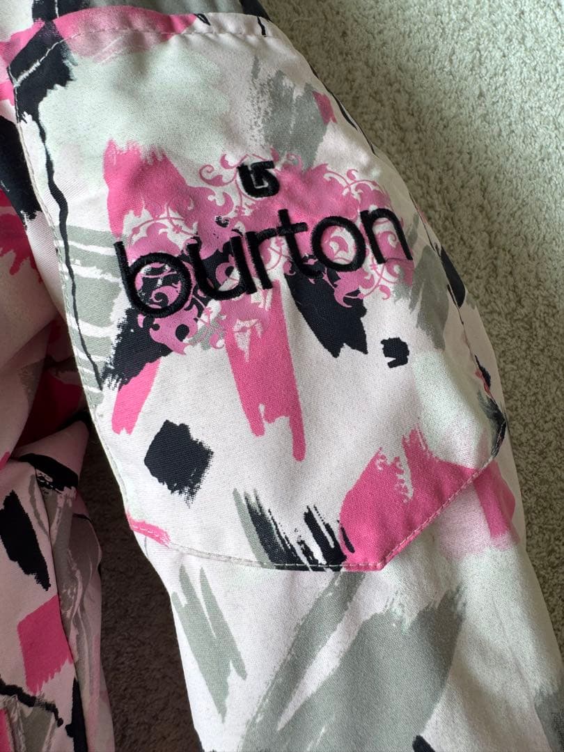 burton スノーボードウェアスキーウェア子供用Lサイズ 150〜160ピンク