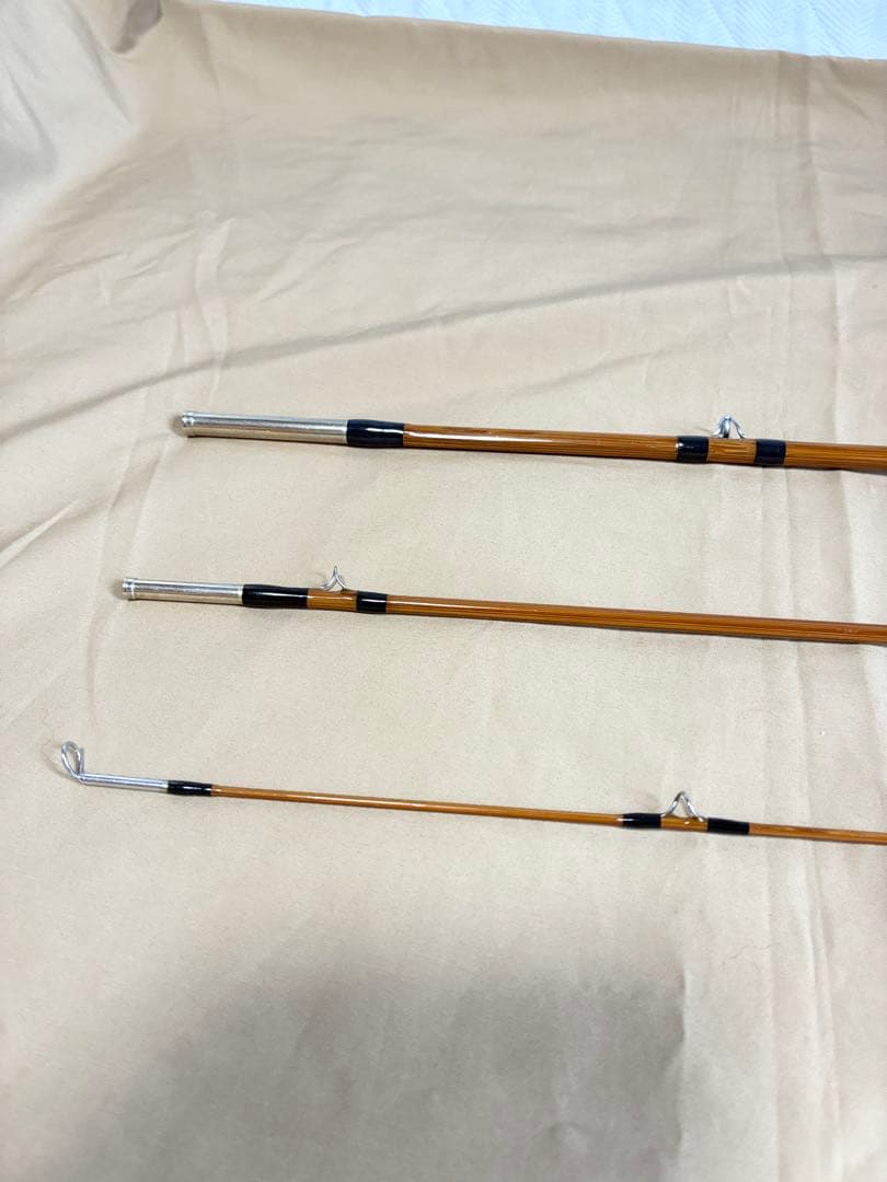 トンキンバンブーフライロッド、7'8\"#3/#4パックロッド美品