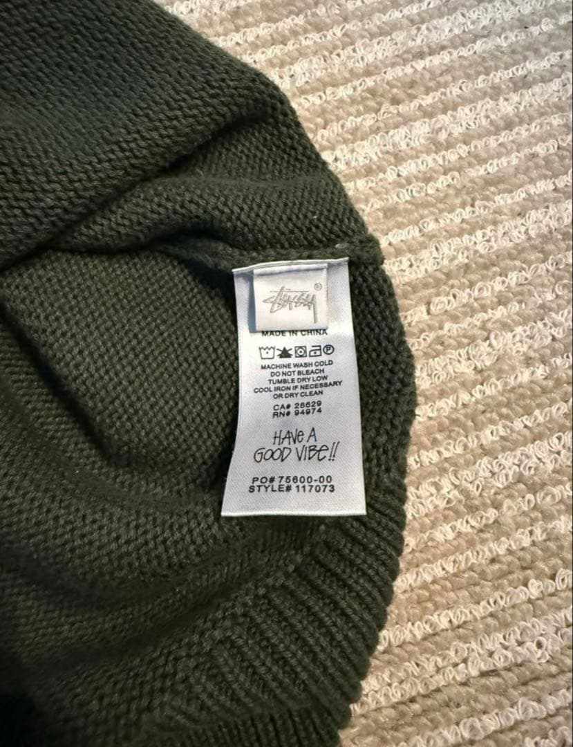 Stussy knit ストゥーシーニット