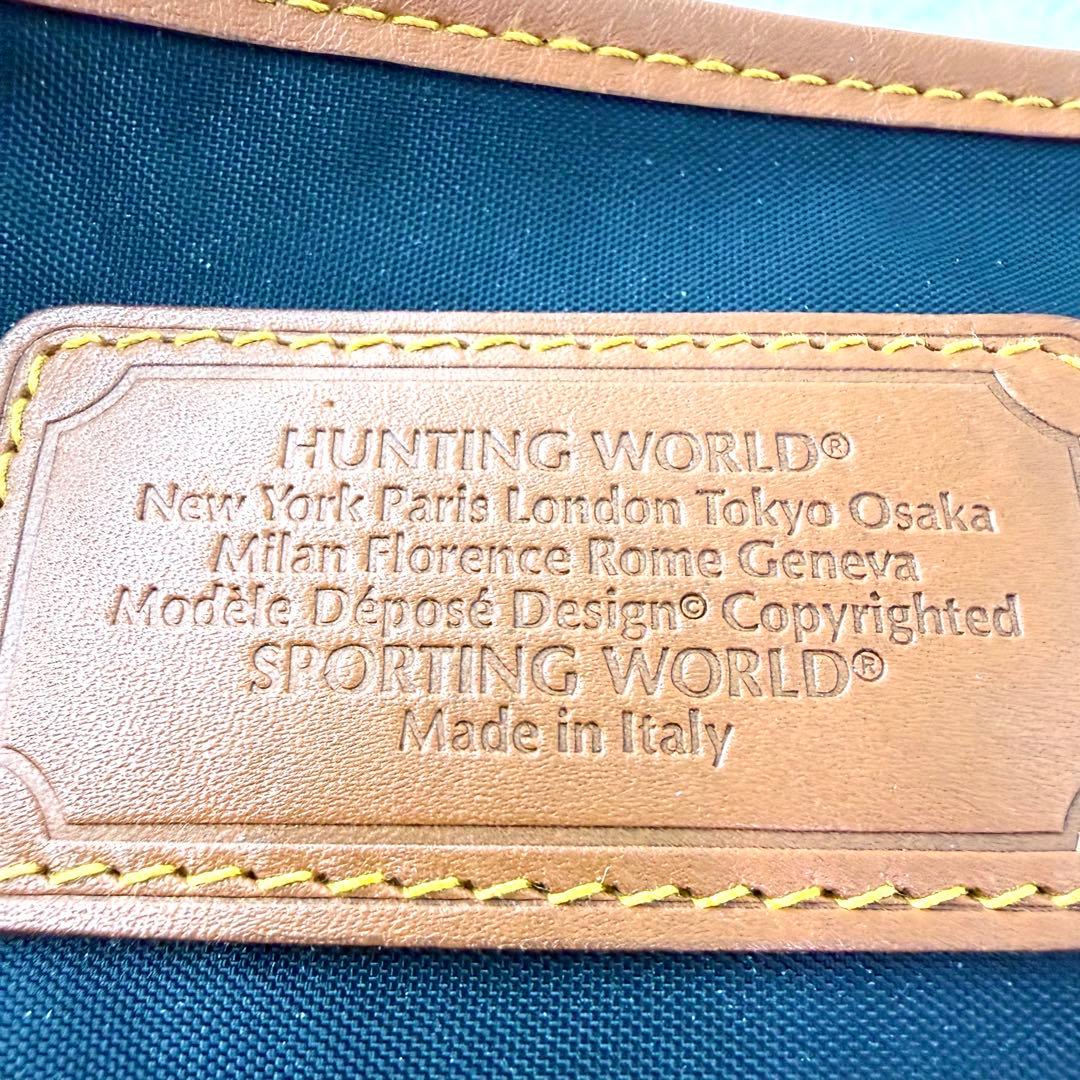 HUNTING WORLD ハンティングワールド ショルダー バッグ バチュー
