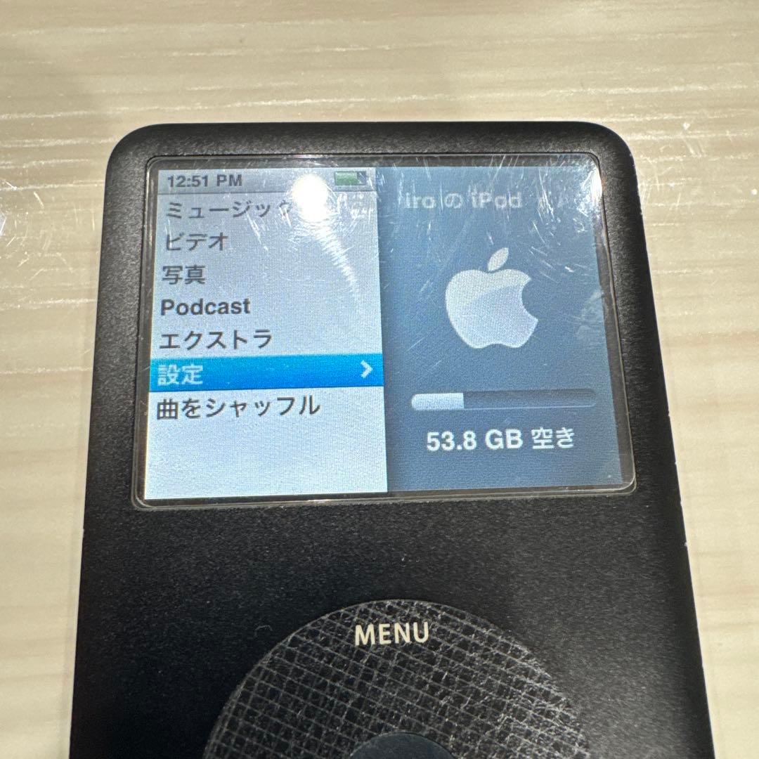 【動作確認済み】Apple iPod Classic 第6世代 80GB