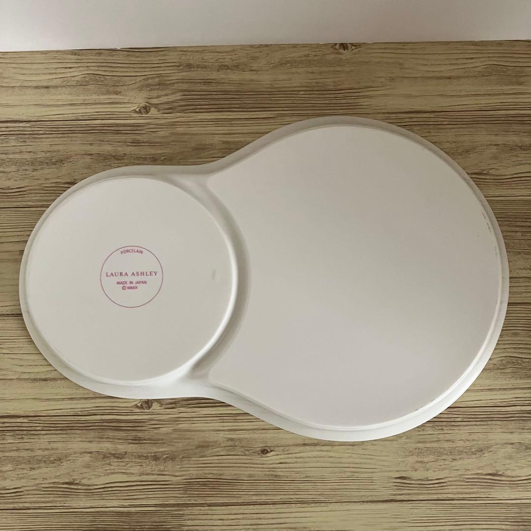 LAURA ASHLEY ローラアシュレイ花柄プレート2枚セット