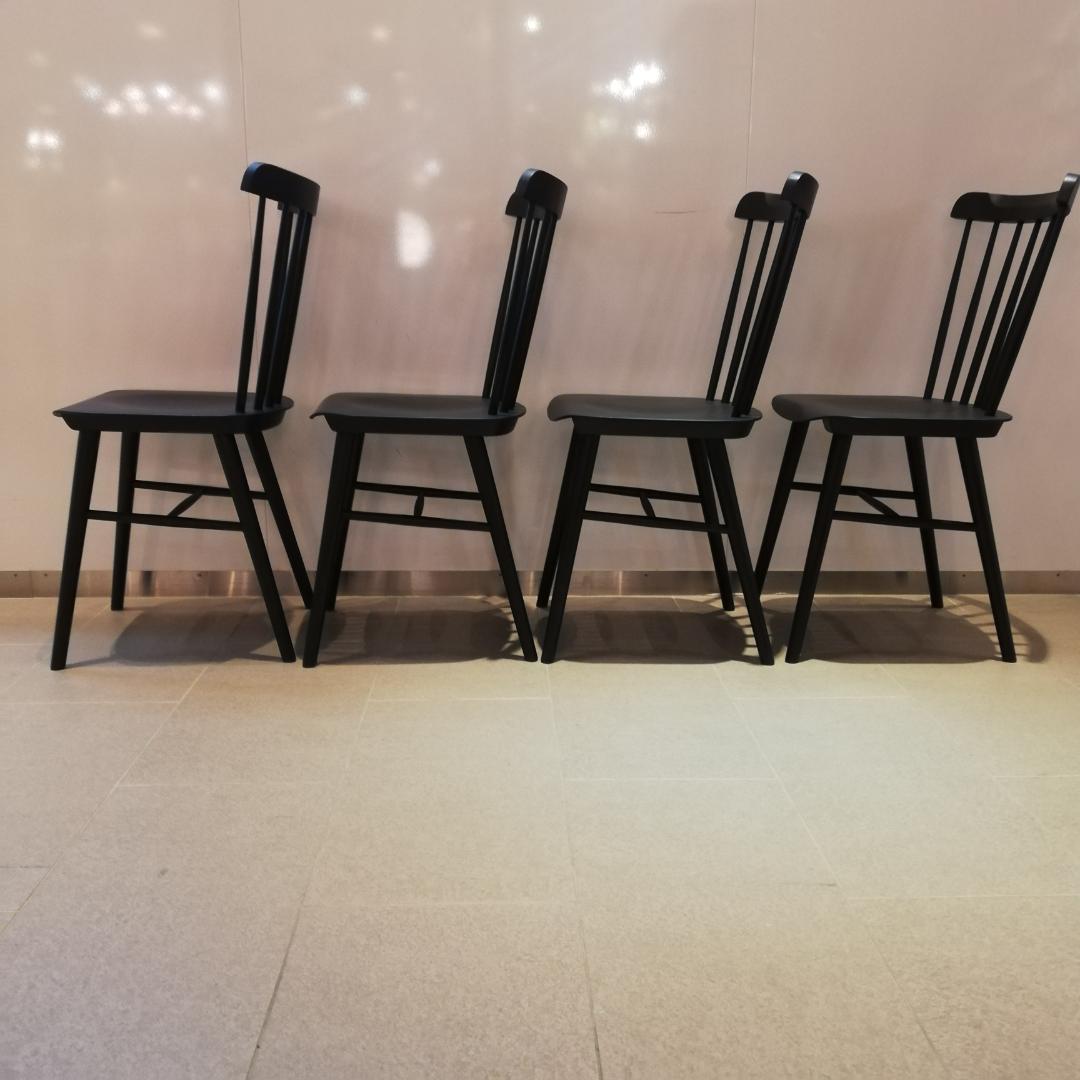 ♠TON/トン　Ironica Chair/アイロニカ チェア　４脚セット