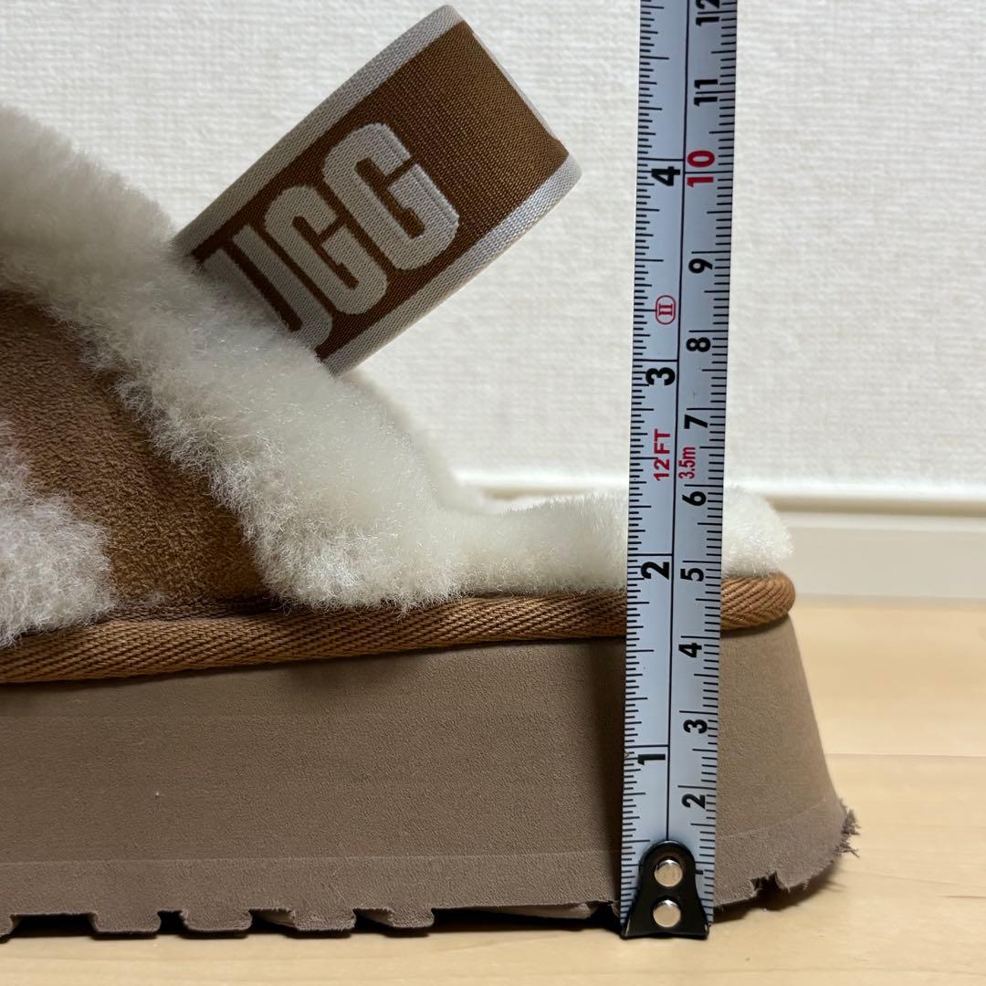 【美品】UGG アグW DISCO CROSS SLIDE サンダル 23cm