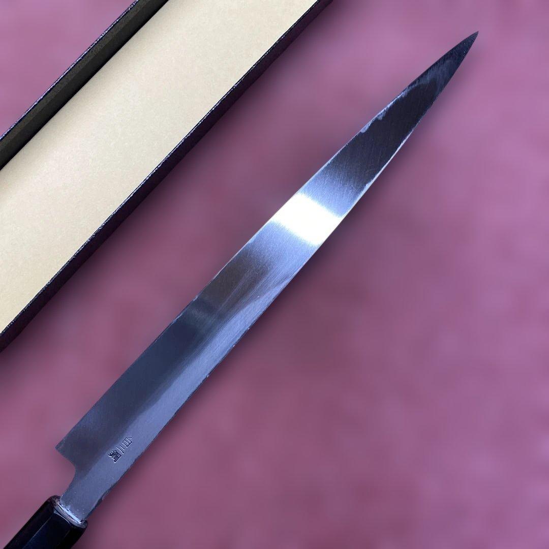 白ニ鋼　フグ引き包丁　270㎜　9寸