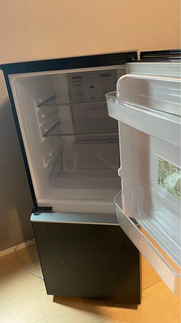 SHARP 冷蔵庫 SJ-GD14C 137L ブラック 取扱説明書付き