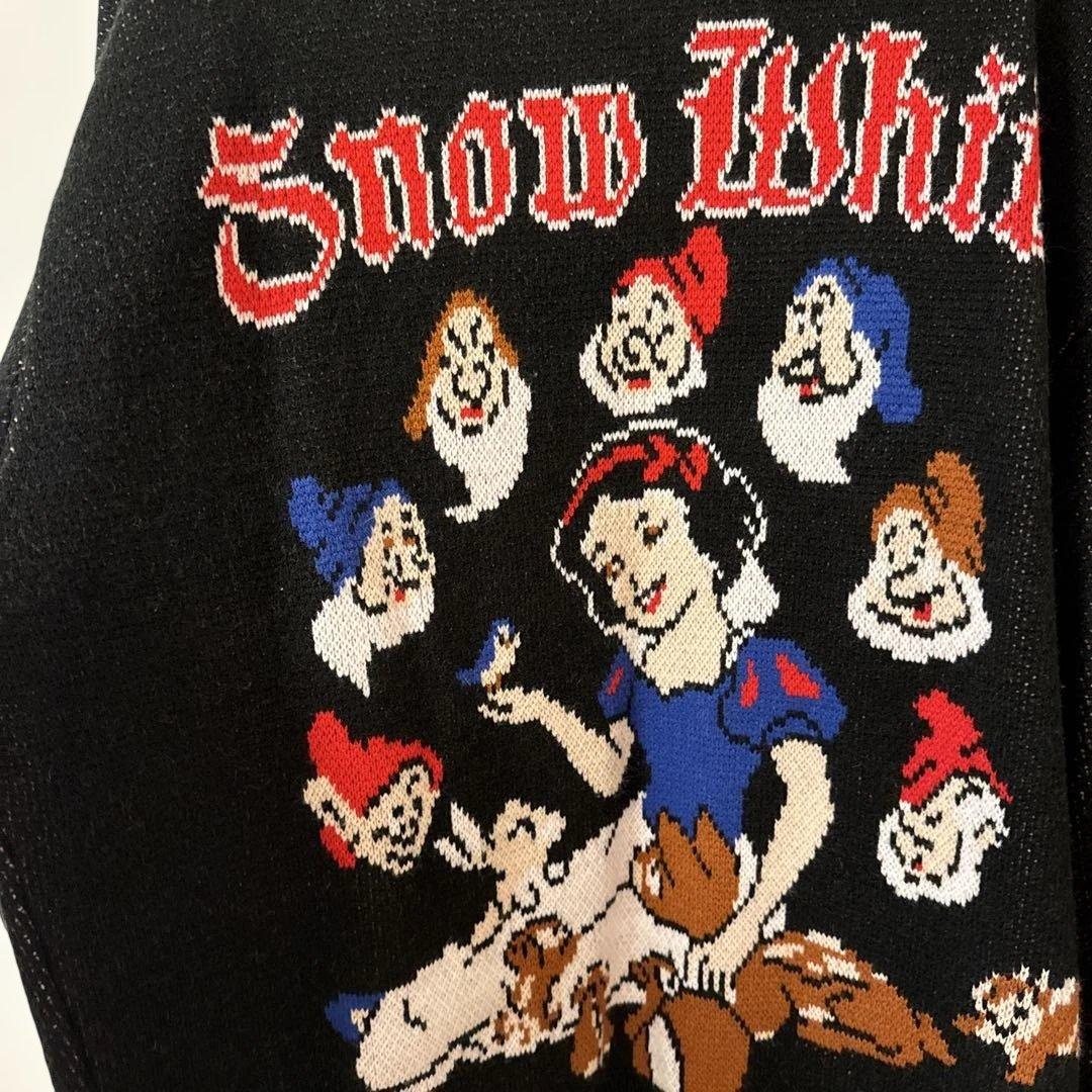 Supreme  White Sweater 黒　XL白雪姫