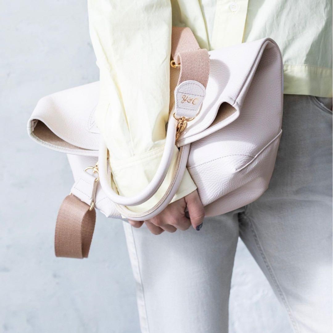 YOUNG&OLSEN ヤングアンドオルセン　ショルダー付トートバッグ