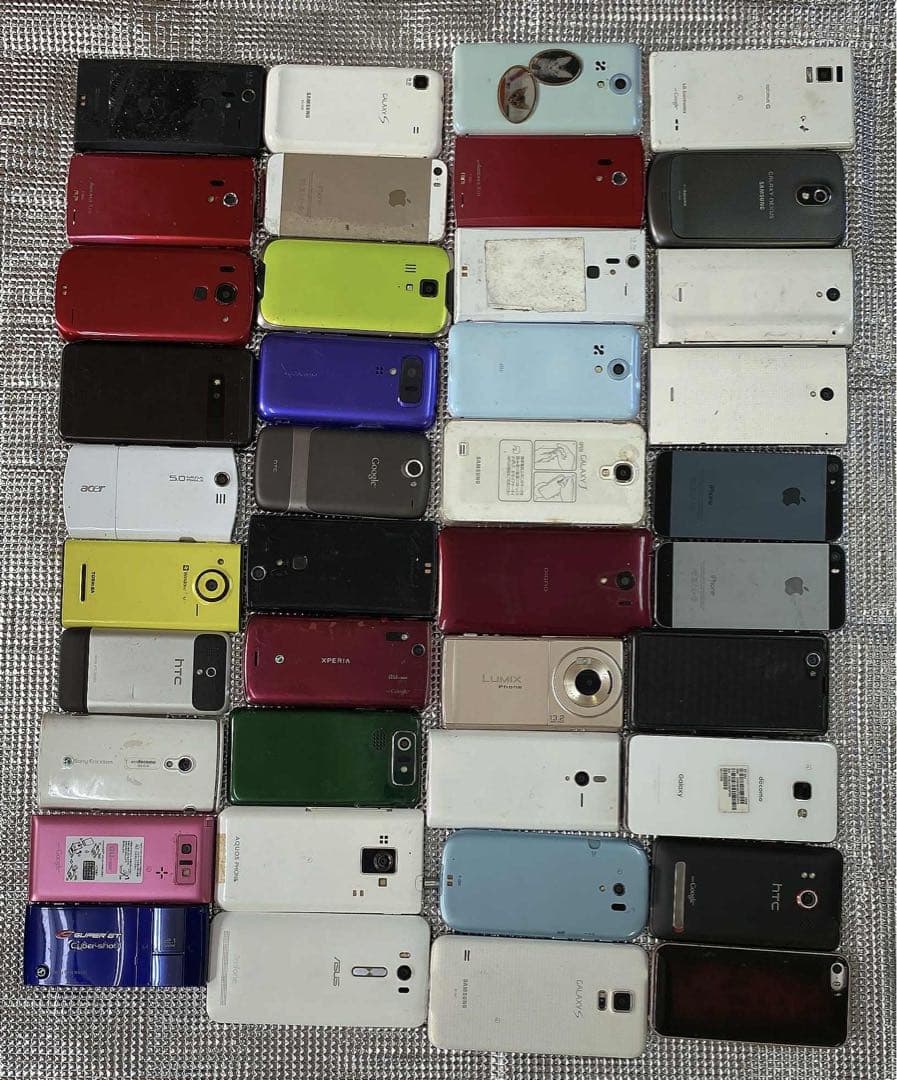 スマートフォン多数セット いろいろまとめ 139台