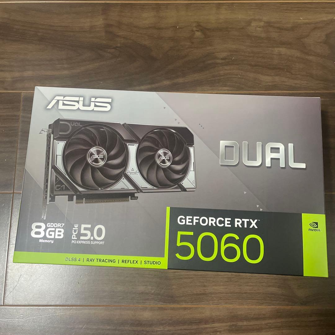 グラフィックボード・グラボ・ビデオカード ASUS GEFORCE RTX 5060 8GB