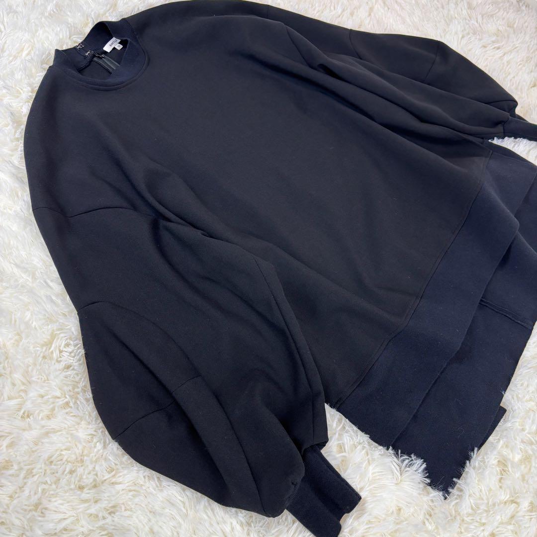 極美品◆2024 ENFOLD ソリッドスリーブプルオーバー 38