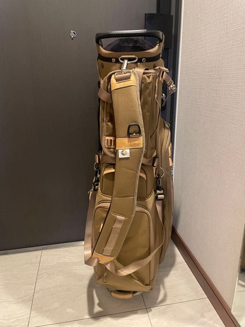 アッソブ　バリスティックスタンドキャディバッグ　KHAKI